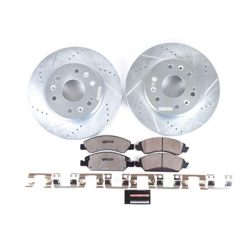 PowerStop PSB Z36 Truck & Tow Kit Brakes, Rotors & Pads Brake Kits - Performance D&S main image