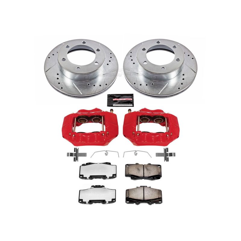 PowerStop PSB Z36 Truck & Tow Kit w/Cals Brakes, Rotors & Pads Brake Kits - Performance D&S main image