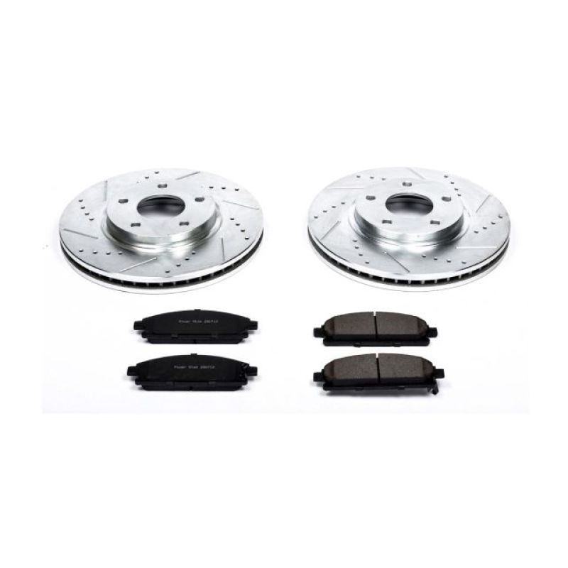 PowerStop PSB Z23 Evolution Kit Brakes, Rotors & Pads Brake Kits - Performance D&S main image