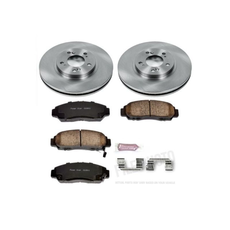 PowerStop PSB Autospecialty Kit Brakes, Rotors & Pads Brake Kits - OE main image