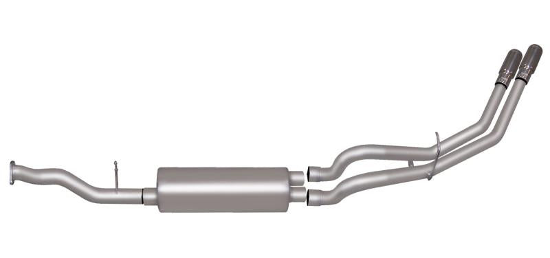 Gibson 96-99 Chevrolet Tahoe LS 5.7L 2.25in Cat-Back Dual Sport Exhaust - Stainless 65400 Main Image