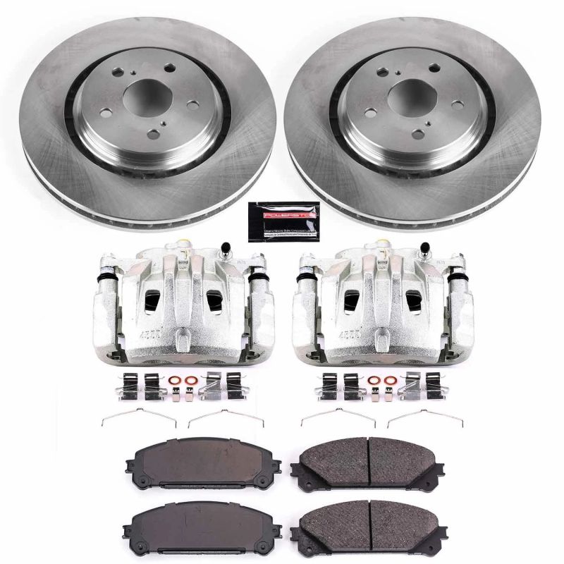 PowerStop PSB Autospecialty Kit w/Cals Brakes, Rotors & Pads Brake Kits - OE main image