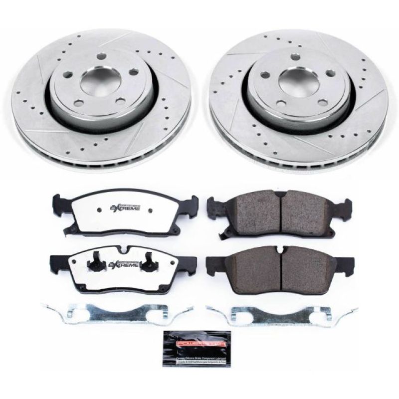 PowerStop PSB Z36 Truck & Tow Kit Brakes, Rotors & Pads Brake Kits - Performance D&S main image