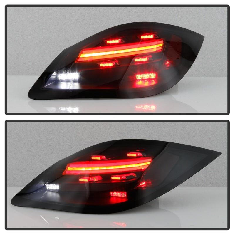 Spyder Porsche 987 Cayman 06-08 / Boxster 09-12 LED Tail Lights - Sequential Signal - Smoke 5086846