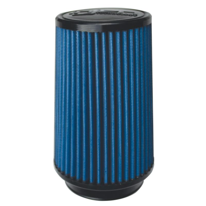 Injen Air Filter for EVO1103 - 3in Inlet 4.7in Base 7in Slit - 45 Pleats X-1105-BB Main Image