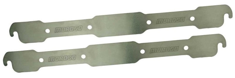 Moroso Chrysler 361-440 Exhaust Block Off Storage Plate - Pair 25166