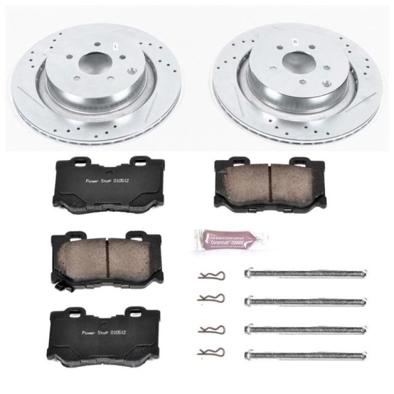 PowerStop PSB Z23 Evolution Kit Brakes, Rotors & Pads Brake Kits - Performance D&S main image