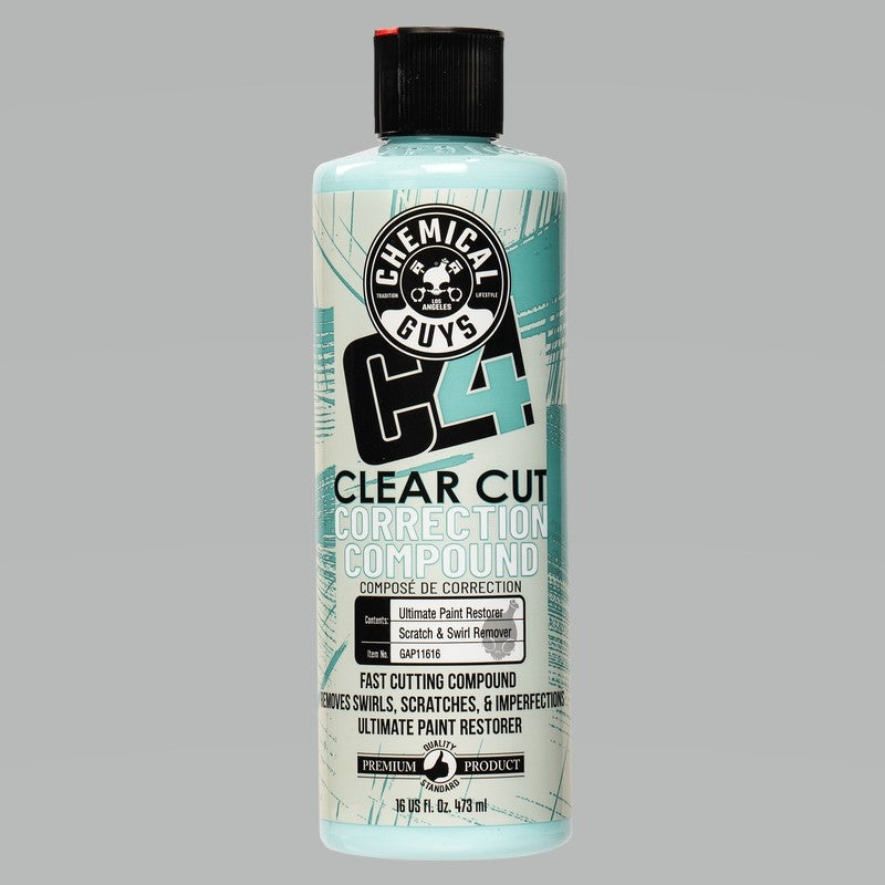 Chemical Guys C4 Clear Cut Correction Compound - 16oz (P6) GAP11616