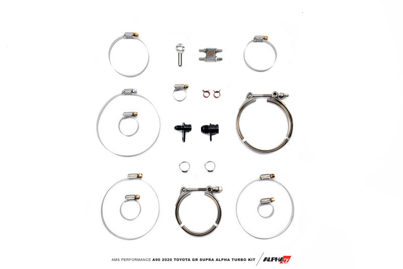 AMS Performance A90 2020 Toyota GR Supra Alpha 6 GTX3076 GEN II Turbo Kit 49 State Legal EPA Catted AMS.38.14.0001-2