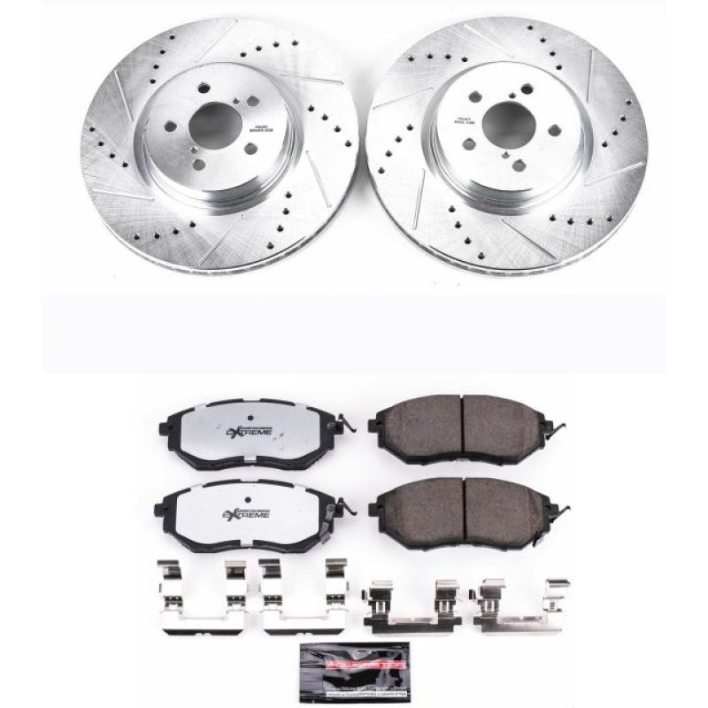 PowerStop PSB Z26 Street Warrior Kit Brakes, Rotors & Pads Brake Kits - Performance D&S main image