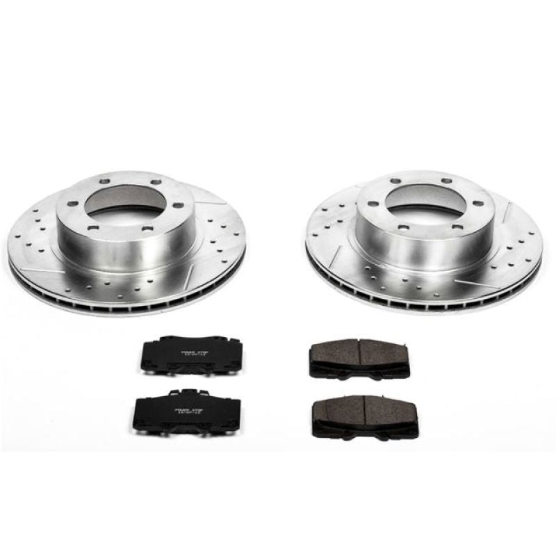 PowerStop PSB Z23 Evolution Kit Brakes, Rotors & Pads Brake Kits - Performance D&S main image