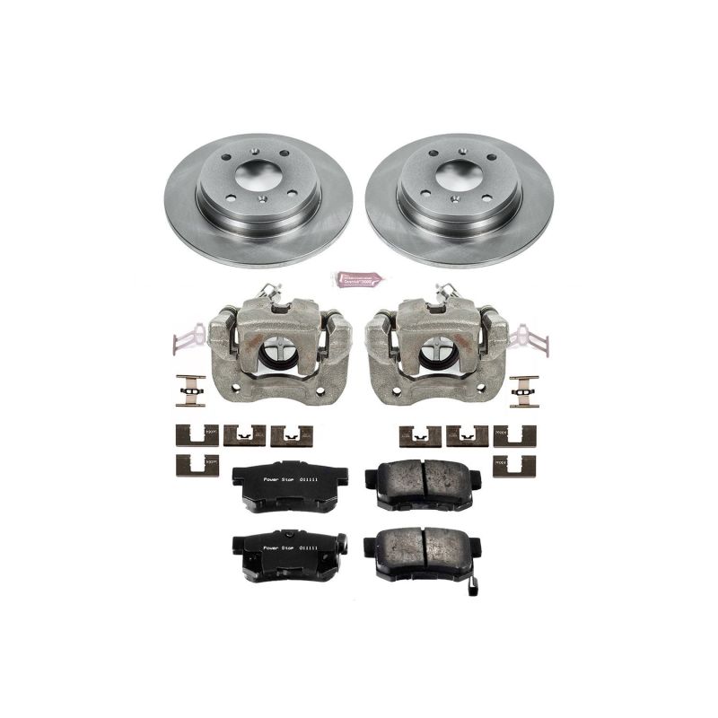 PowerStop PSB Autospecialty Kit w/Cals Brakes, Rotors & Pads Brake Kits - OE main image