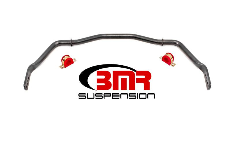 BMR 11-14 S197 Mustang Front Hollow 38mm 5-Hole Adj. Sway Bar Kit - Black Hammertone SB041H Main Image