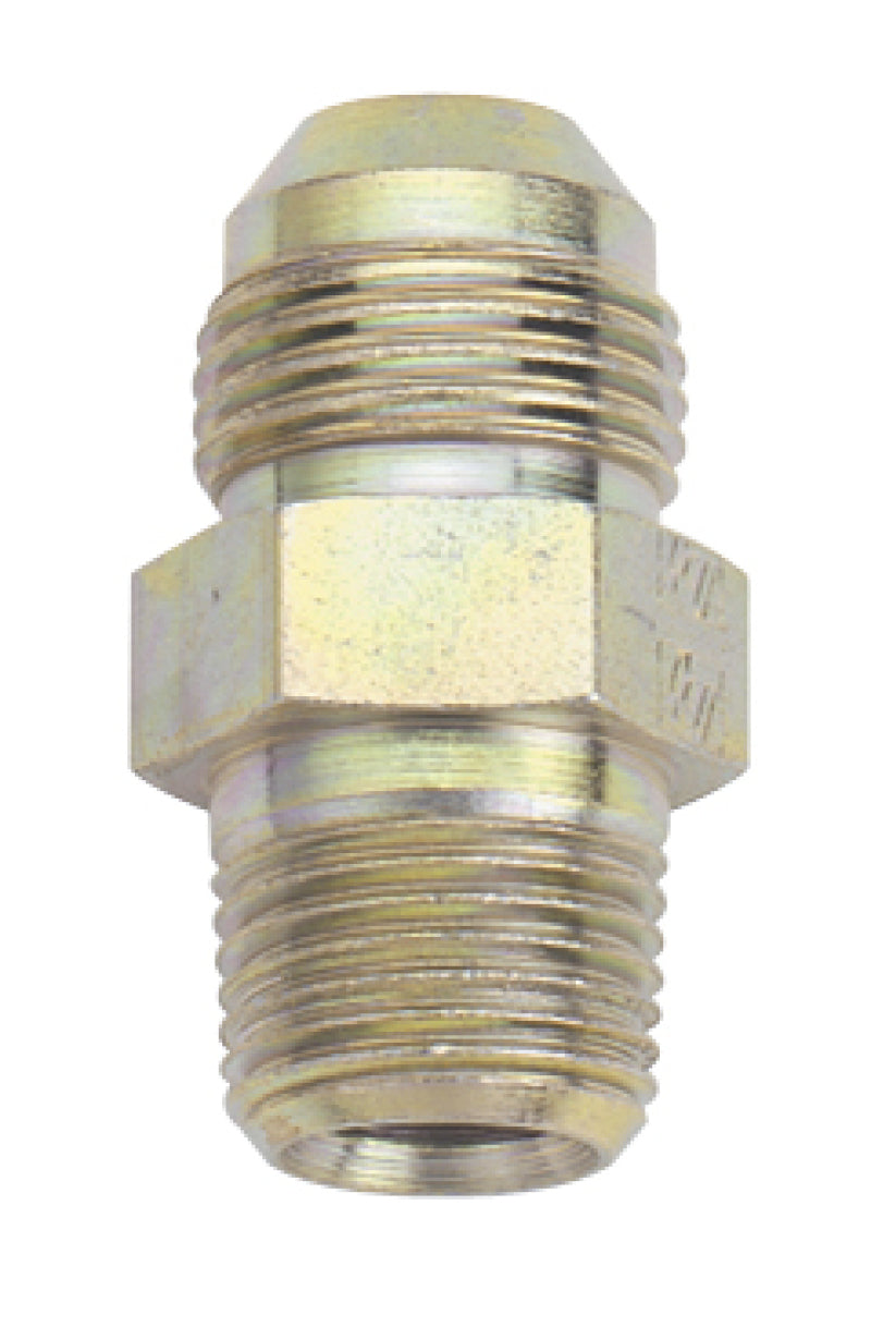 Fragola -3AN x 1/8 NPT Straight Adapter -Steel 581603