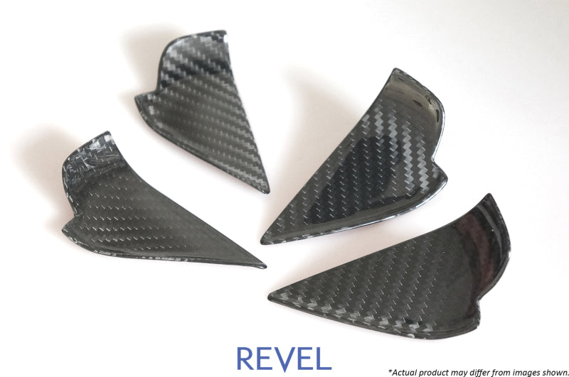 Revel GT Dry Carbon Door Trim Inner (Left & Right) 16-18 Mazda MX-5 - 2 Pieces 1TR4GT0AM17