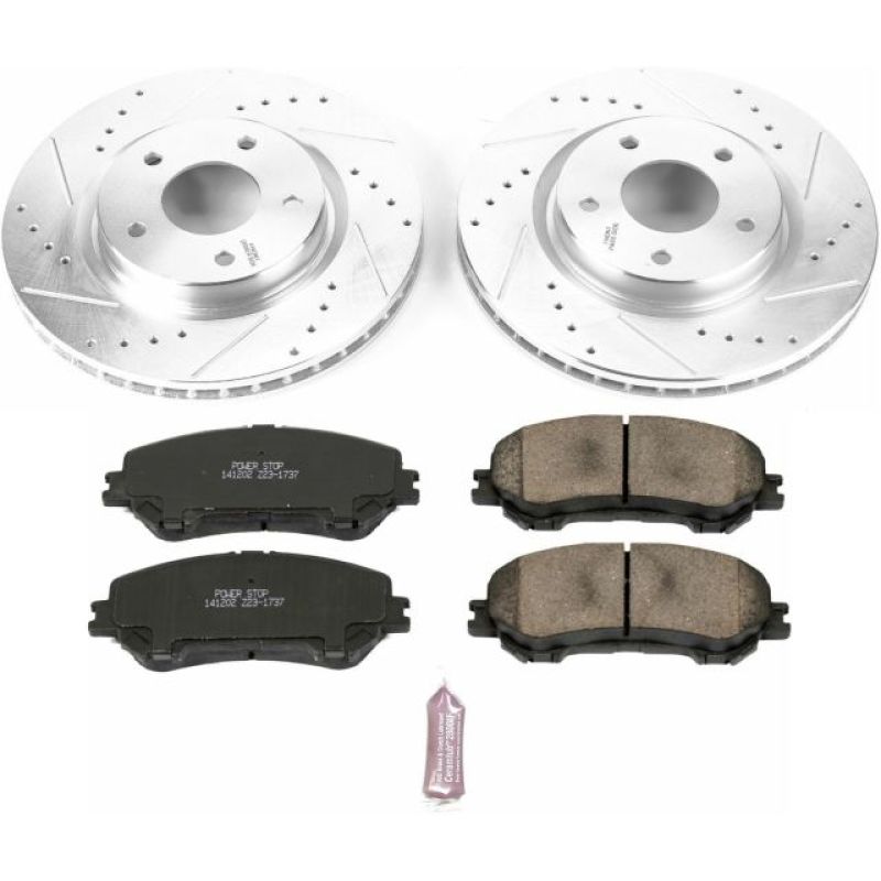 PowerStop PSB Z23 Evolution Kit Brakes, Rotors & Pads Brake Kits - Performance D&S main image