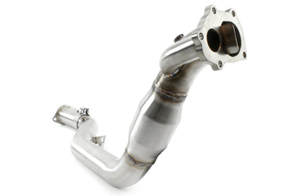 Perrin 02-14 Subaru WRX / 04-21 STI (EJ) 304SS 3in. Down Pipe w/Cat (Slip Fit Rear/Divorced WG) PSP-EXT-210 *Discontinued