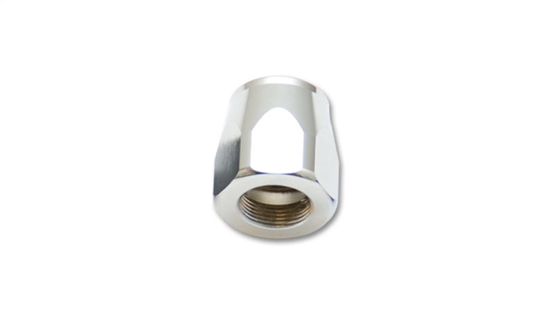 Vibrant Hose End Socket; Size: -6AN; Color: Silver