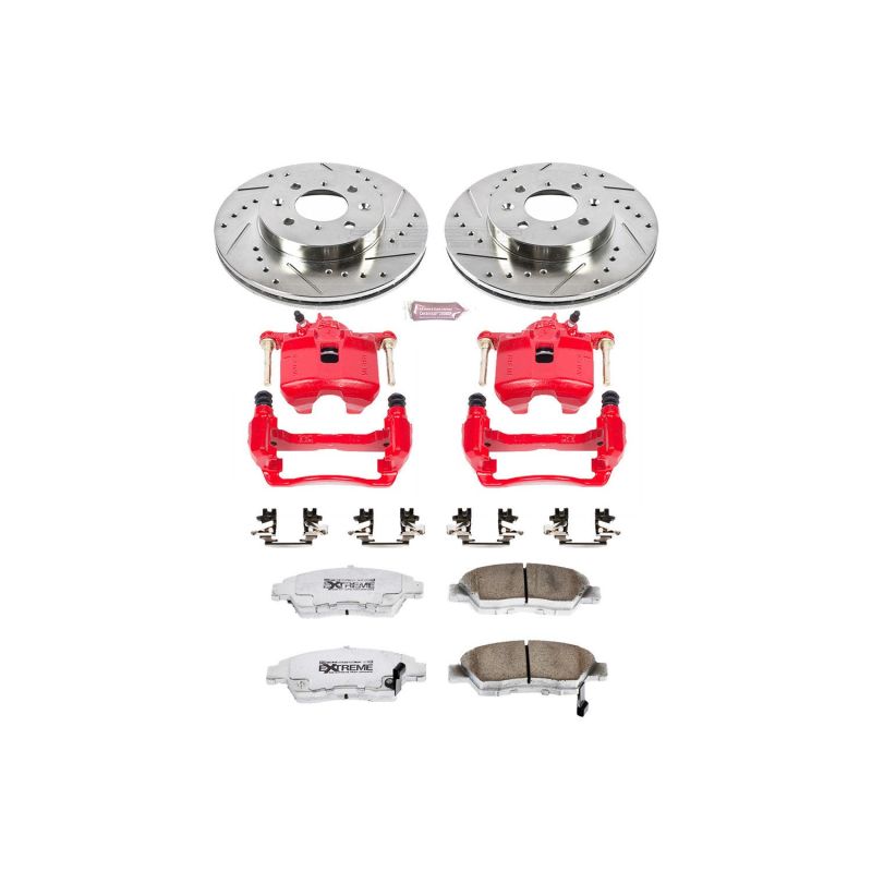 PowerStop PSB Z26 Street Kit w/Cals Brakes, Rotors & Pads Brake Kits - Performance D&S main image