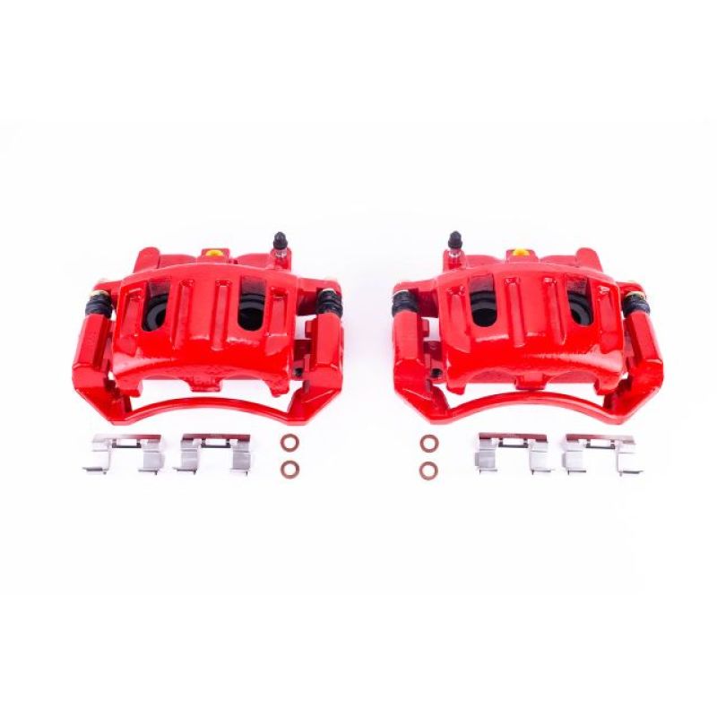 PowerStop PSB Red Calipers Brakes, Rotors & Pads Brake Calipers - Perf main image