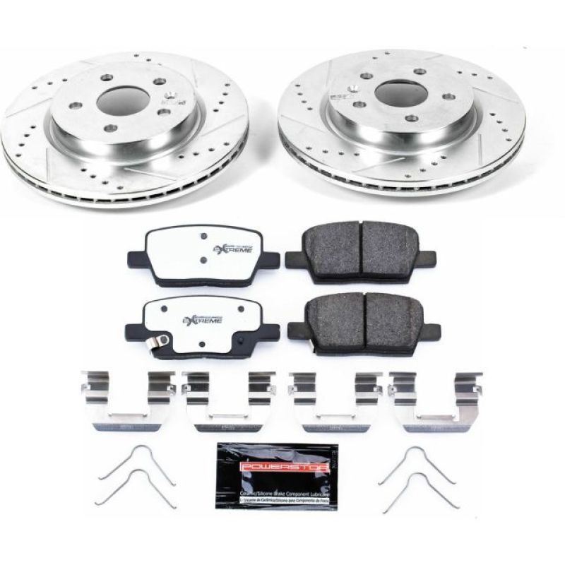 PowerStop PSB Z26 Street Warrior Kit Brakes, Rotors & Pads Brake Kits - Performance D&S main image