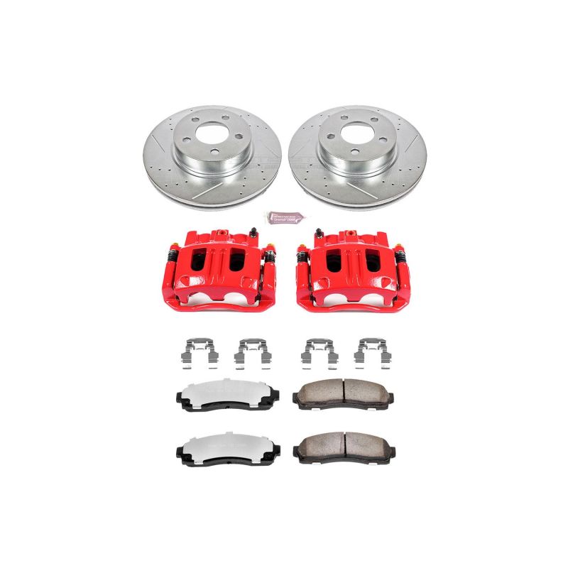 PowerStop PSB Z36 Truck & Tow Kit w/Cals Brakes, Rotors & Pads Brake Kits - Performance D&S main image