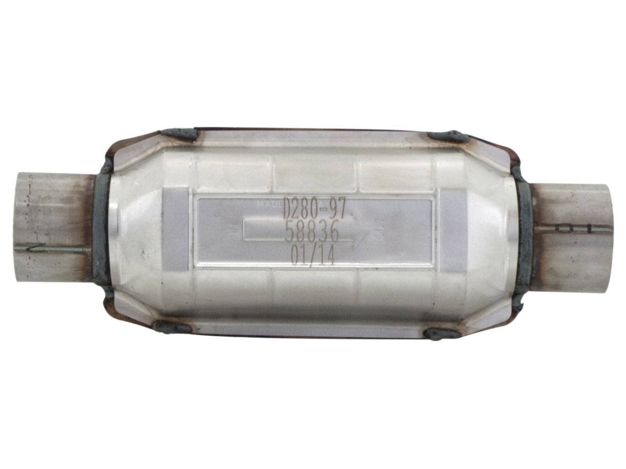 Flowmaster Catalytic Converter - Pre-OBDII D280-97 - 2.50 in. Inlet/Outlet