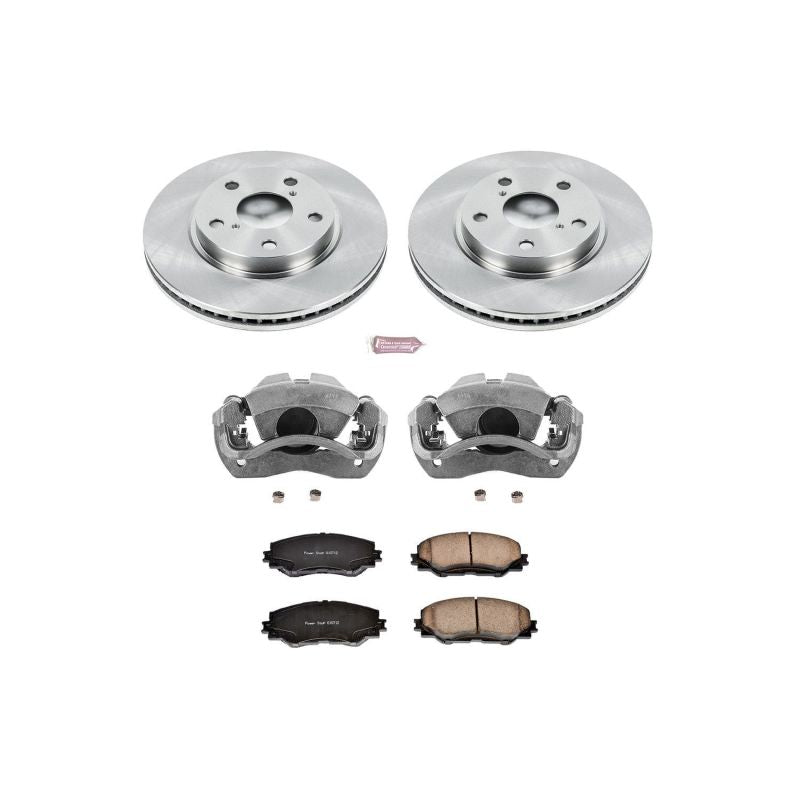 PowerStop PSB Autospecialty Kit w/Cals Brakes, Rotors & Pads Brake Kits - OE main image