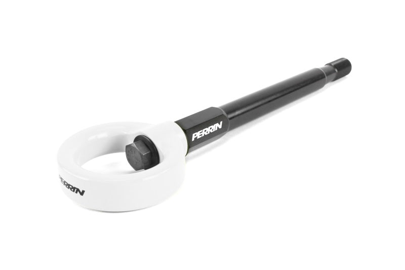 Perrin 08-14 Subaru WRX/STI Tow Hook Kit (Front) - White PSP-BDY-231WT *Discontinued
