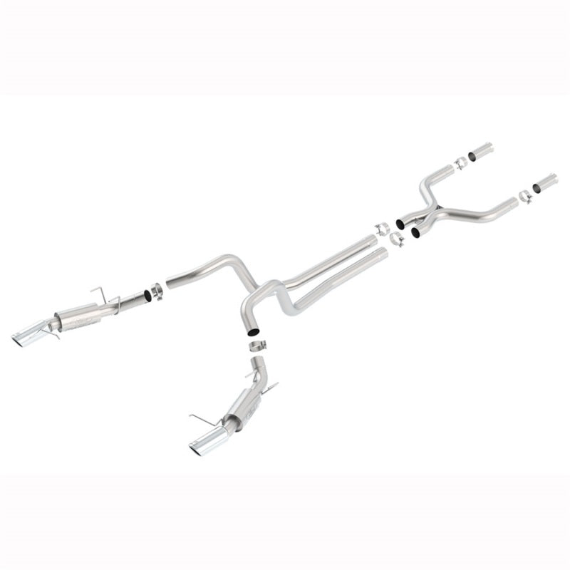 Ford Racing 2011-14 Mustang GT & 2011-12 GT500 3-inch Exhaust System M-5230-MGTCA30