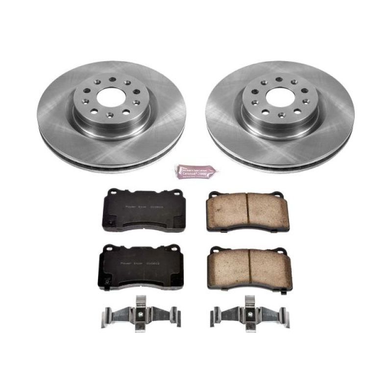 PowerStop PSB Autospecialty Kit Brakes, Rotors & Pads Brake Kits - OE main image