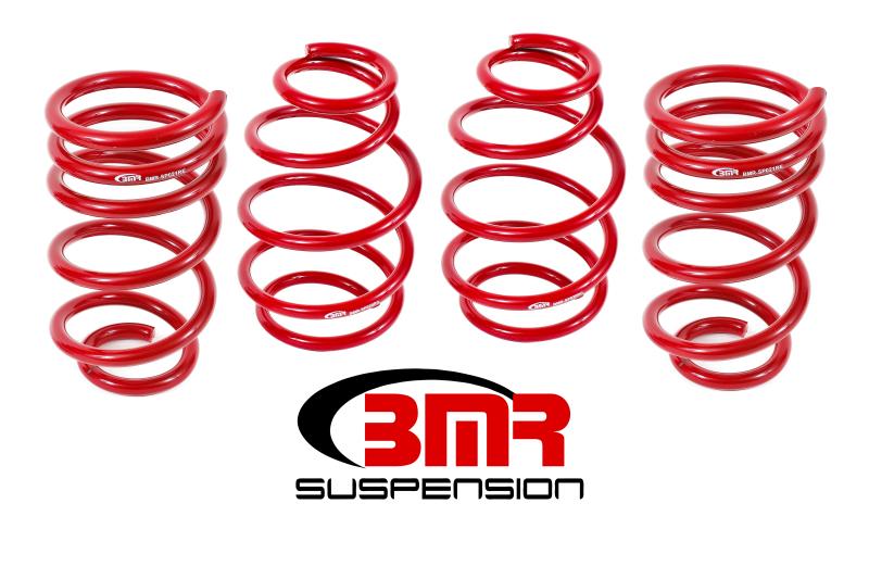 BMR 10-15 5th Gen Camaro V8 Lowering Spring Kit (Set Of 4) - Red SP019R Main Image