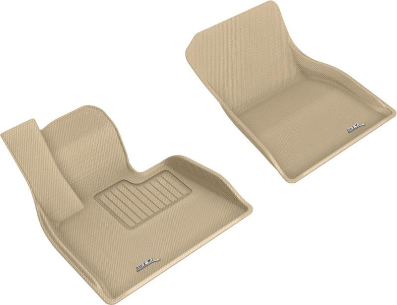 3D MAXpider 2019-2020 BMW X5 (G05)/X7 (G07) Kagu 1st Row Floormat - Tan L1BM10211502 Main Image