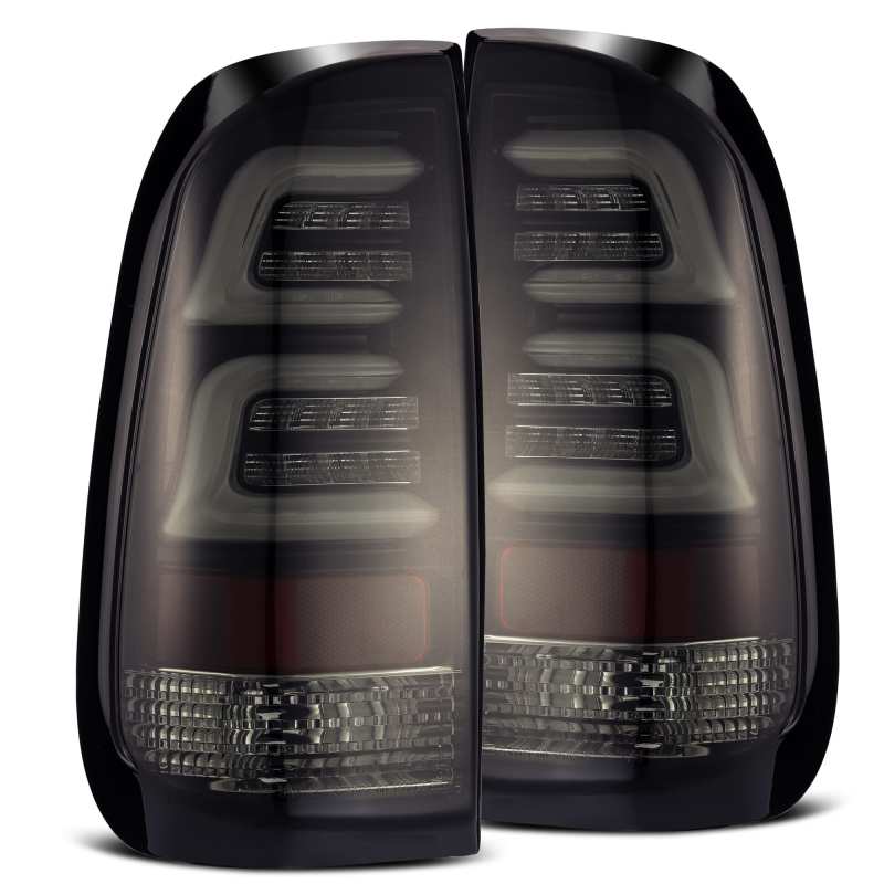 AlphaRex 97-03 Ford F-150 (Excl 4 Door SuperCrew Cab) PRO-Series LED Tail Lights Jet Black 654010