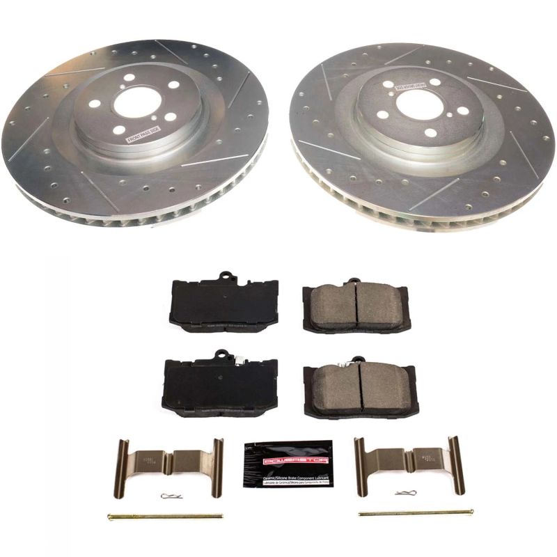 PowerStop PSB Z23 Evolution Kit Brakes, Rotors & Pads Brake Kits - Performance D&S main image