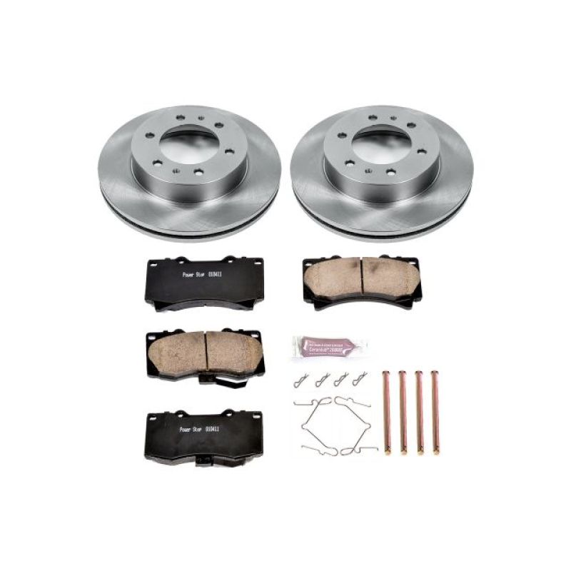 PowerStop PSB Autospecialty Kit Brakes, Rotors & Pads Brake Kits - OE main image