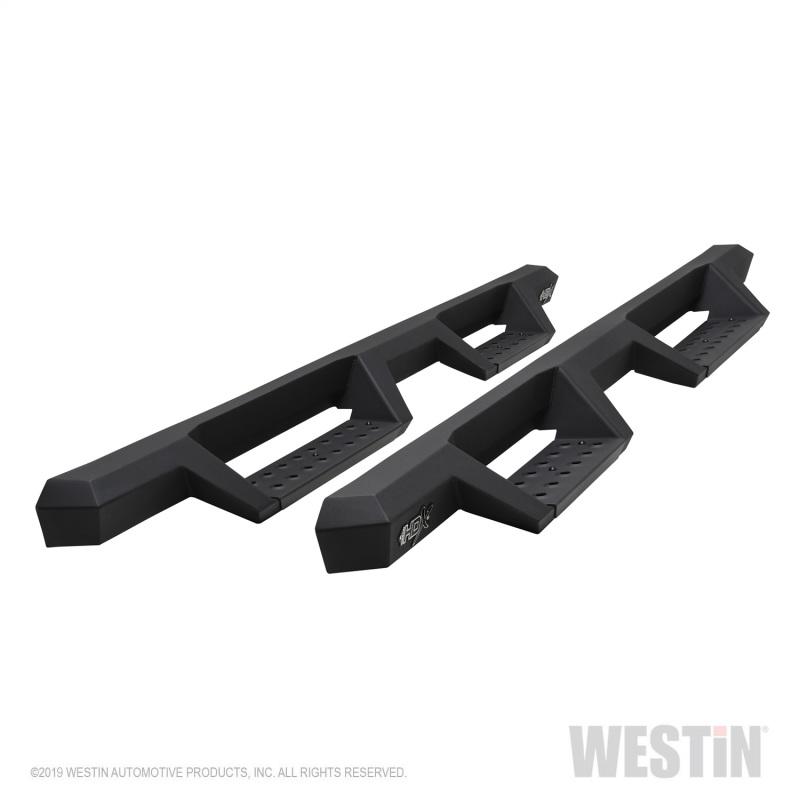 Westin HDX 05-20 Toyota Tacoma Drop Nerf Step Bars - Txt Black 56-12675 Main Image