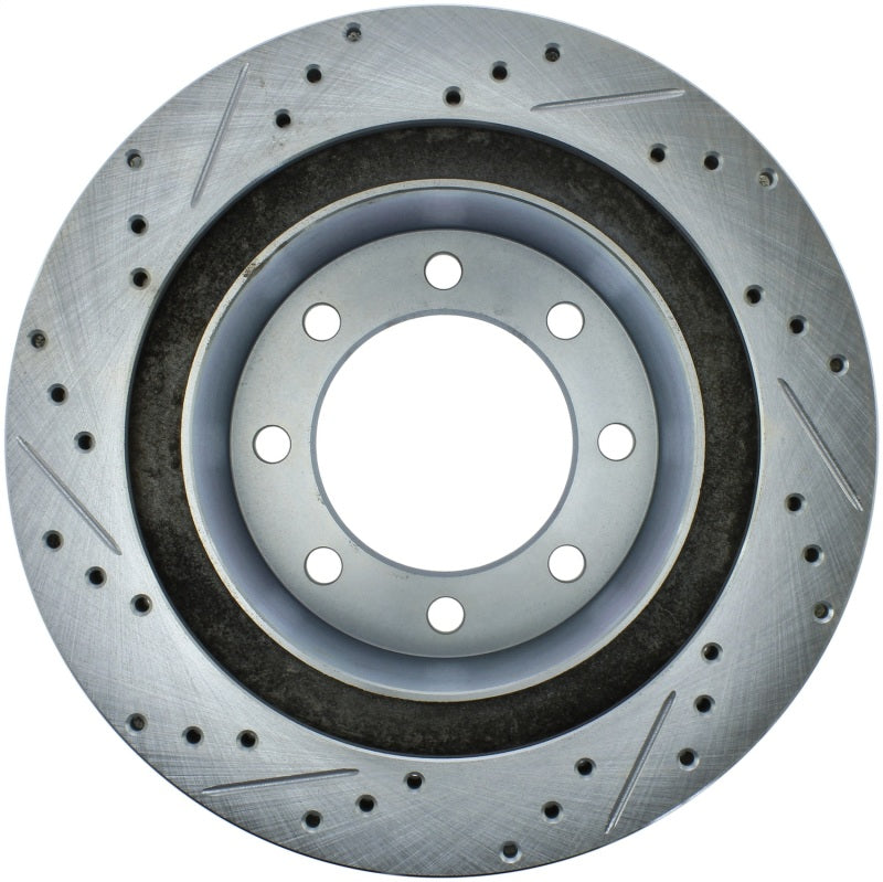 StopTech Select Sport 03-08 Dodge Ram 2500/3500 Slotted & Drilled Rear Left Rotor 227.67062L