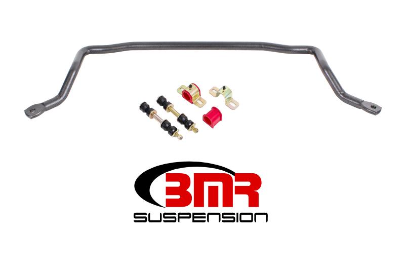 BMR 78-87 G-Body Front Solid 1.25in Sway Bar Kit w/ Bushings - Black Hammertone SB020H Main Image