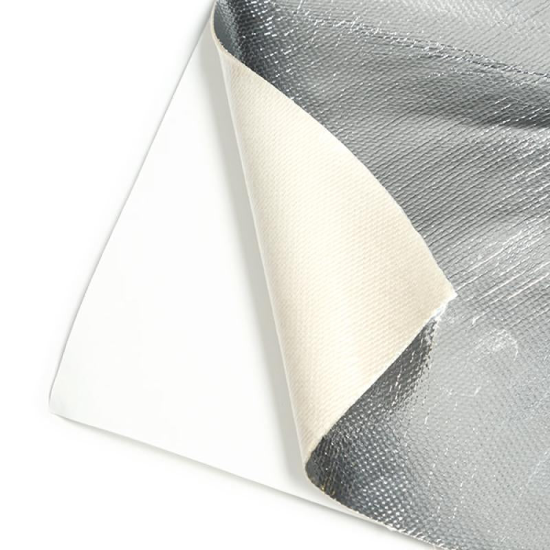 Mishimoto Aluminum Silica Heat Barrier W/ Adhesive Backing 24in x 24in MMHP-ASHB-2424 Main Image