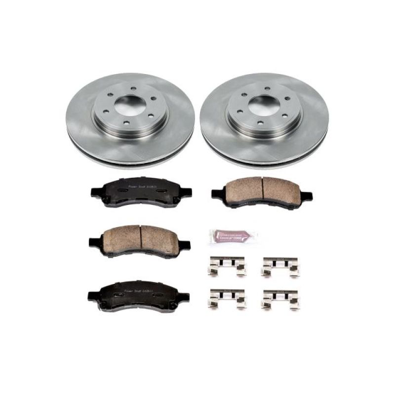 PowerStop PSB Autospecialty Kit Brakes, Rotors & Pads Brake Kits - OE main image