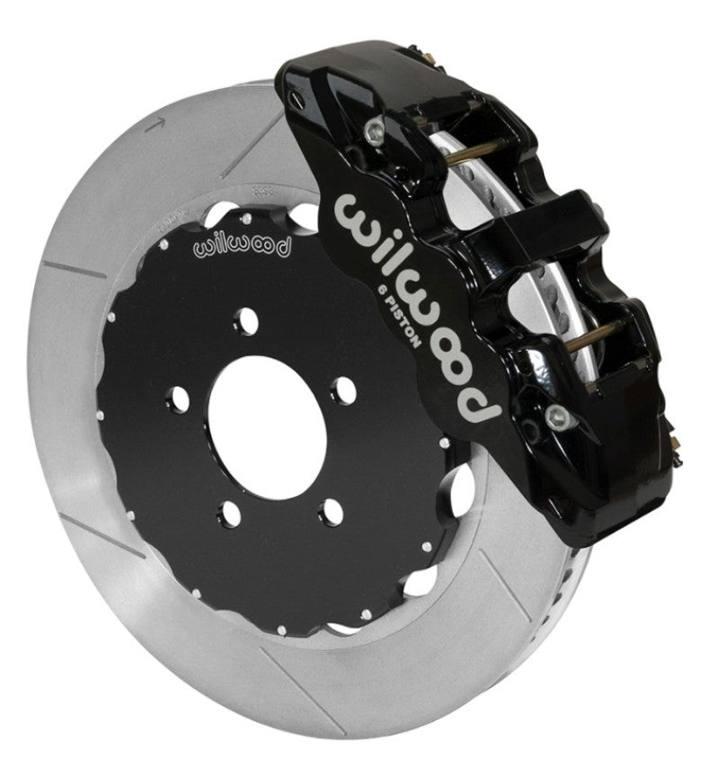 Wilwood AERO6 Front Big Brake Kit 14.00in Black 03-11 Crown Victoria 140-14682