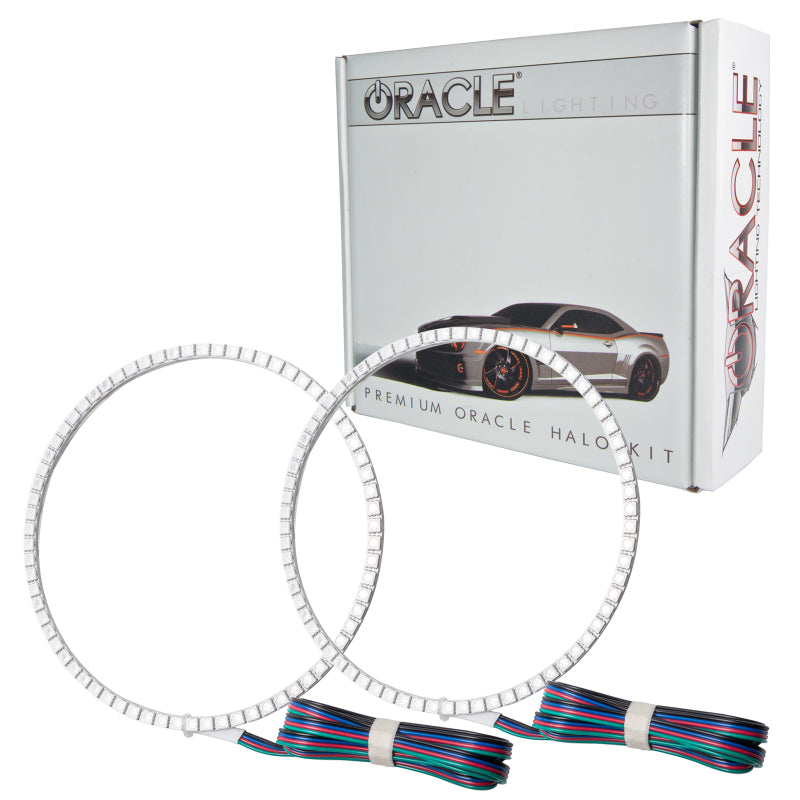 ORACLE Lighting Oracle Ford Mustang 10-12 LED Fog Halo Kit - V6 Grille Fogs - ColorSHIFT 1223-333