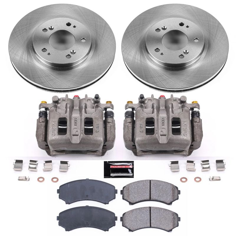 PowerStop PSB Autospecialty Kit w/Cals Brakes, Rotors & Pads Brake Kits - OE main image