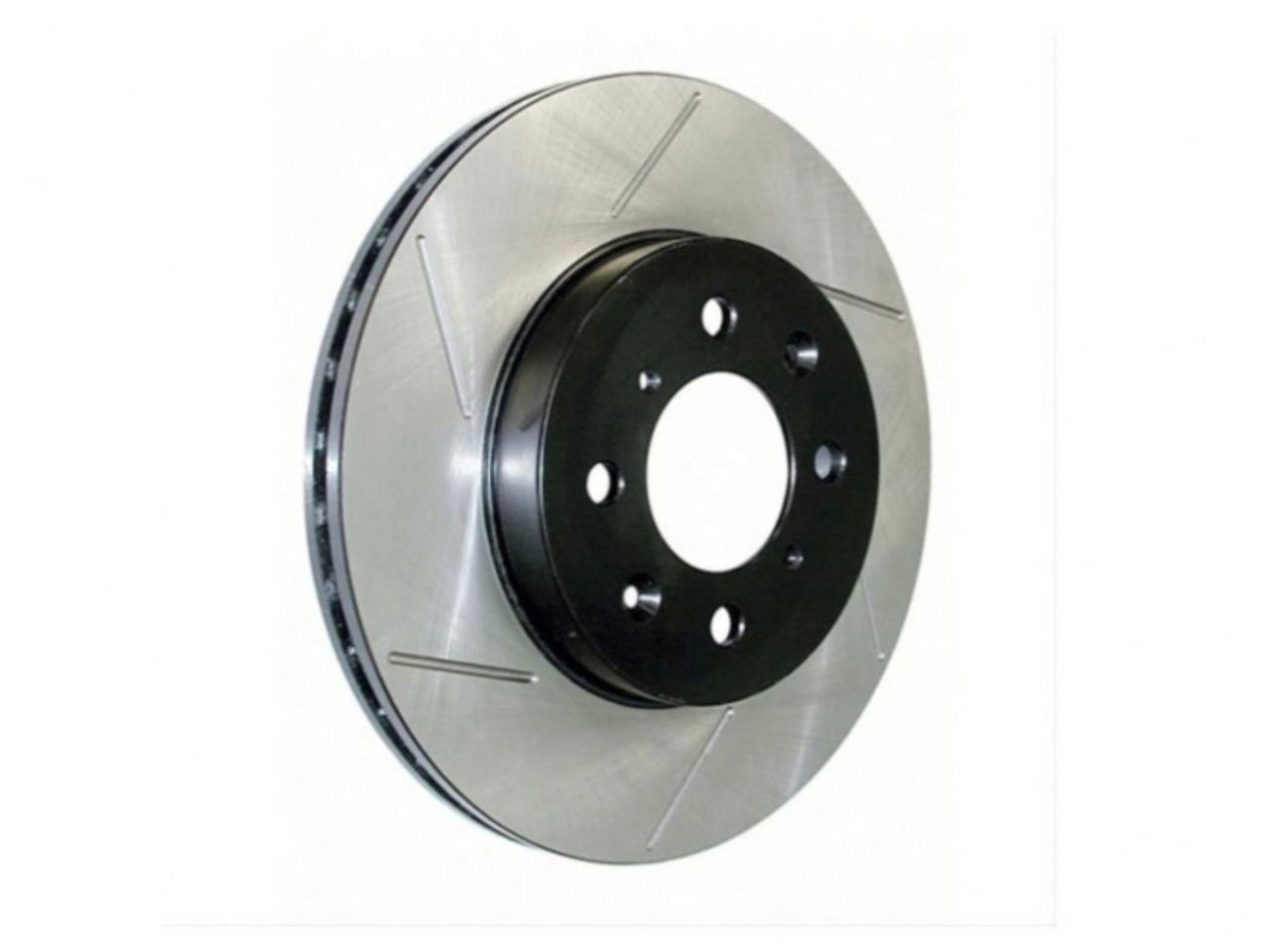 StopTech Sport Slotted Brake Rotor; Rear Left