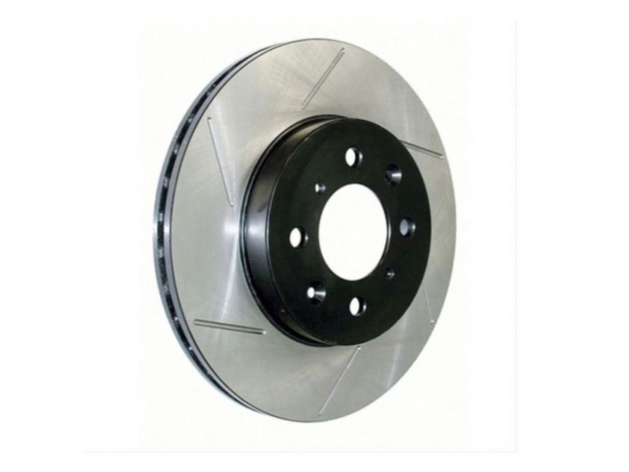 StopTech Sport Slotted Brake Rotor; Front And Rear Left