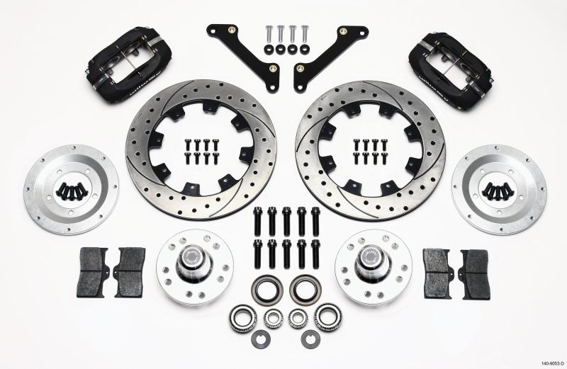 Wilwood Forged Dynalite Front Kit 12.19in Drilled 79-81 Camaro 140-9053-D Main Image