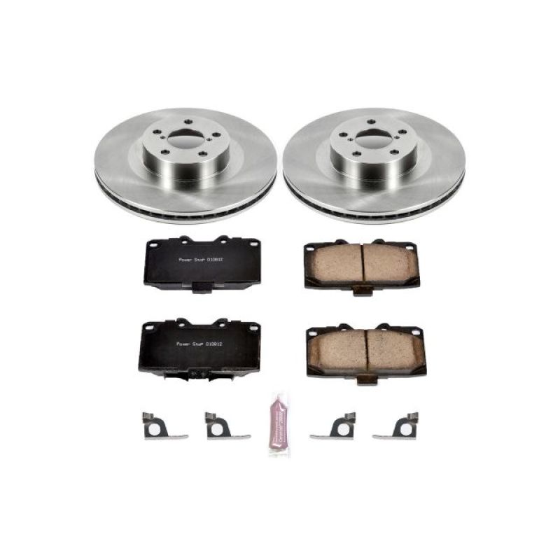 PowerStop PSB Autospecialty Kit Brakes, Rotors & Pads Brake Kits - OE main image