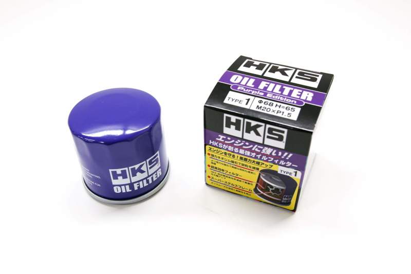 HKS OIL FILTER TYPE 6 68mm-H65 UNF (Purple) 52009-AK010V