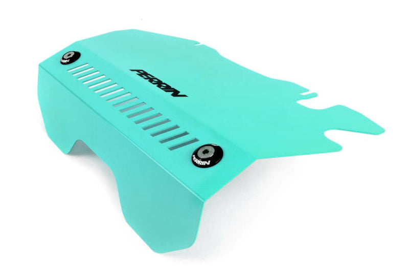 Perrin 15-19 Subaru WRX Pulley Cover (For FA DIT Engines) - Hyper Teal PSP-ENG-152TE *Discontinued